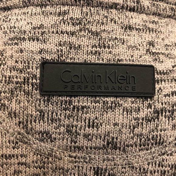Calvin Klein full zip winter sweater size large - Picture 4 of 6